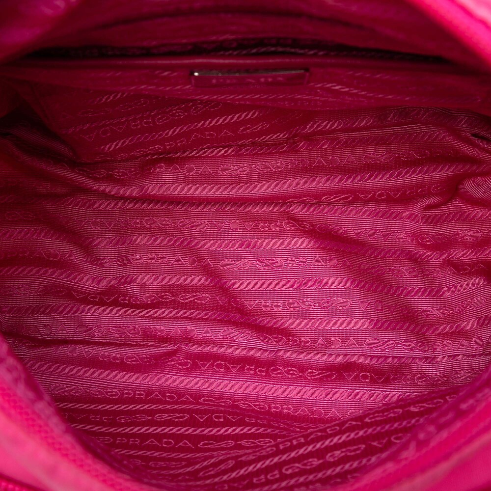 Prada Zip Buckle Messenger Bag Tessuto #251416P63B - Picture 4 of 7